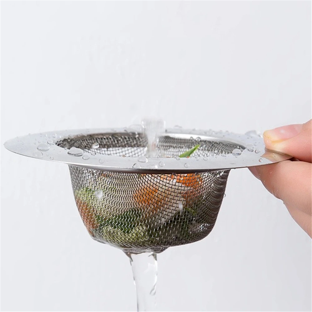 Фильтр для кухонной раковины сетчатый фильтр нержавеющая сталь волосы в ванной
