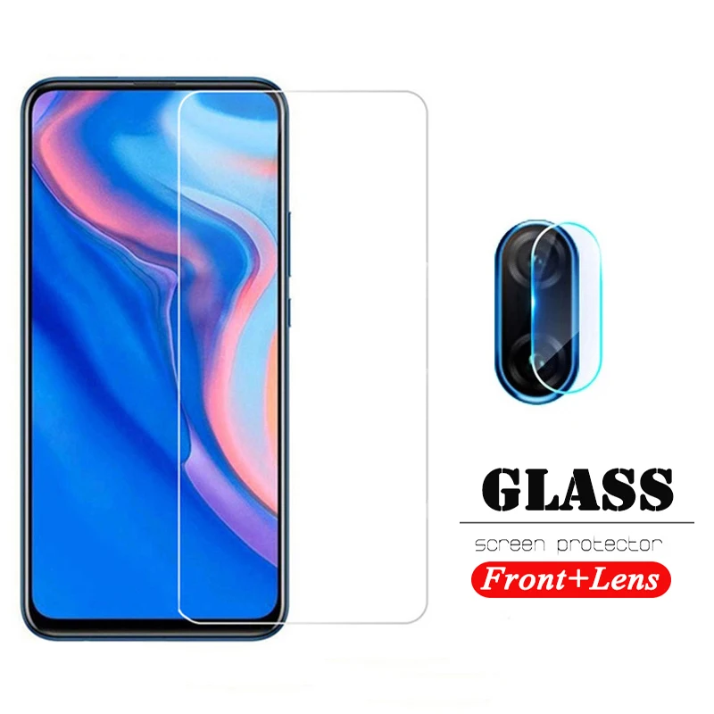 Закаленное стекло 9 H для Huawei P Smart Z Защитное 2019 honor 20 lite Защитная пленка объектива