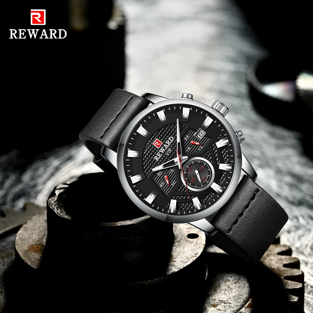 

REWARD 2022 Fashion Top Watch Men Luxury Brand Waterproof Chronograph Men’s Watches Sport Quartz Wristwatch Relogio Masculino