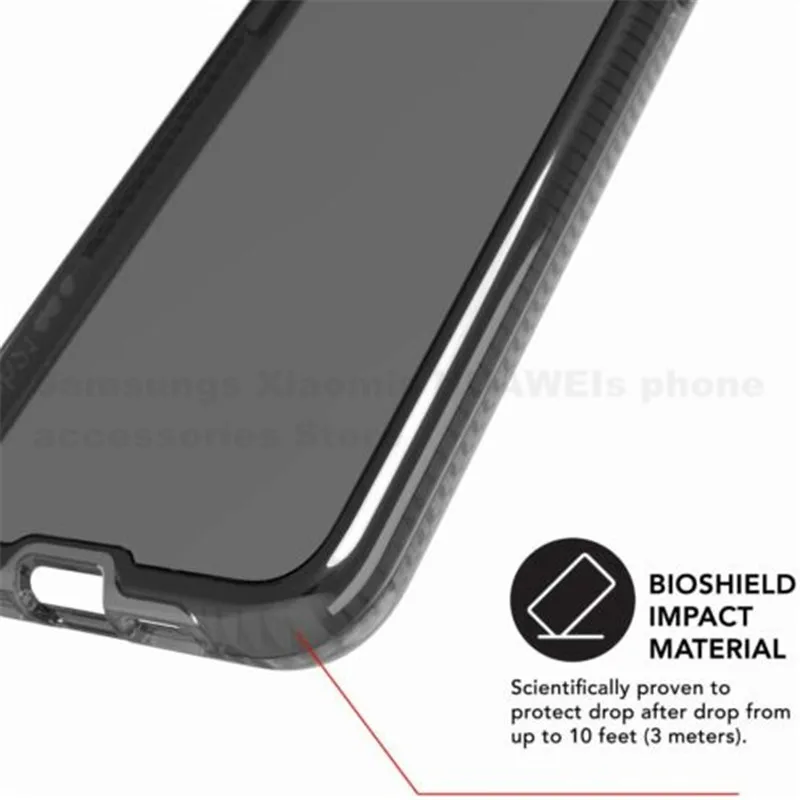 Original Tech21 Pure Tint Drop Protection Anti-drop phone Cover case For iPhone X/XS/XR/iPhone XS Max For iPhone 11/11 Pro Max