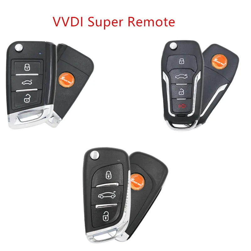 

Супер пульт дистанционного управления Xhorse XEDS01EN/XEFO01EN/XEMQB1EN VVDI с супер чипом XT27A66 для VVDI2 /VVDI MINI Key Tool/VVDI Key Tool Max, 5 шт.