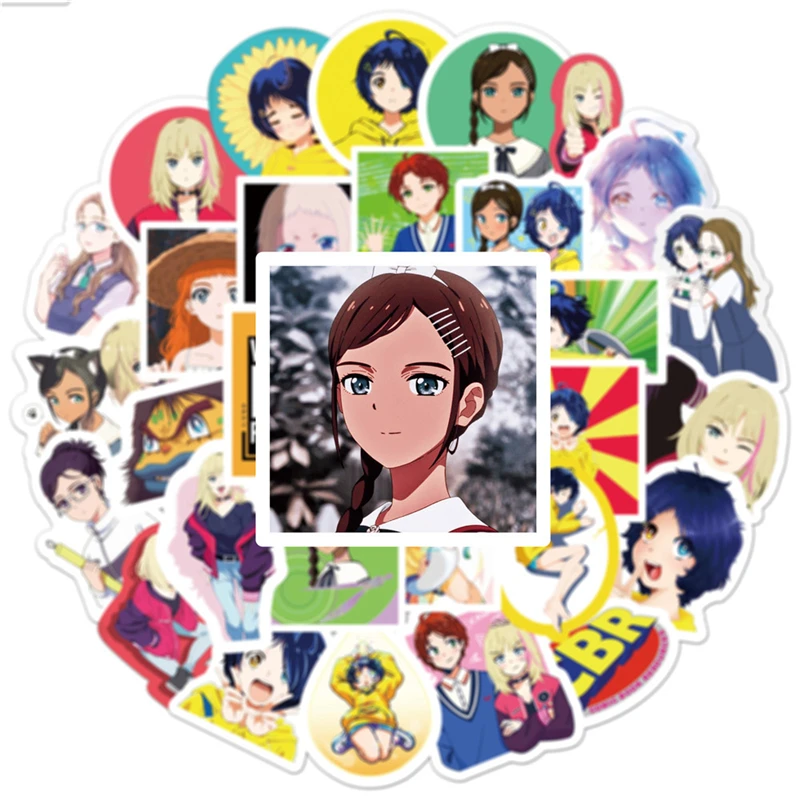 WONDER EGG PRIORITY Cosplay Stickers Prop Ohto Ai DIY Anime Waterproof Trunk Computer | Тематическая одежда и униформа