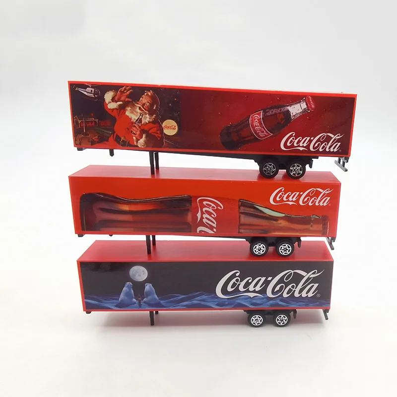 Литый под давлением в масштабе 1/87 красный грузовик транспортная модель