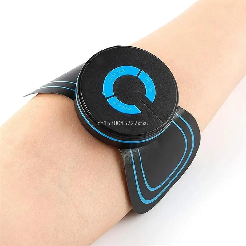 Массажные наклейки Ems мини электрический массажер стимулятор боли в шее спине