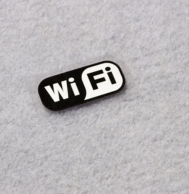 2x виниловые наклейки для автомобиля креативные персонализированные WIFI |