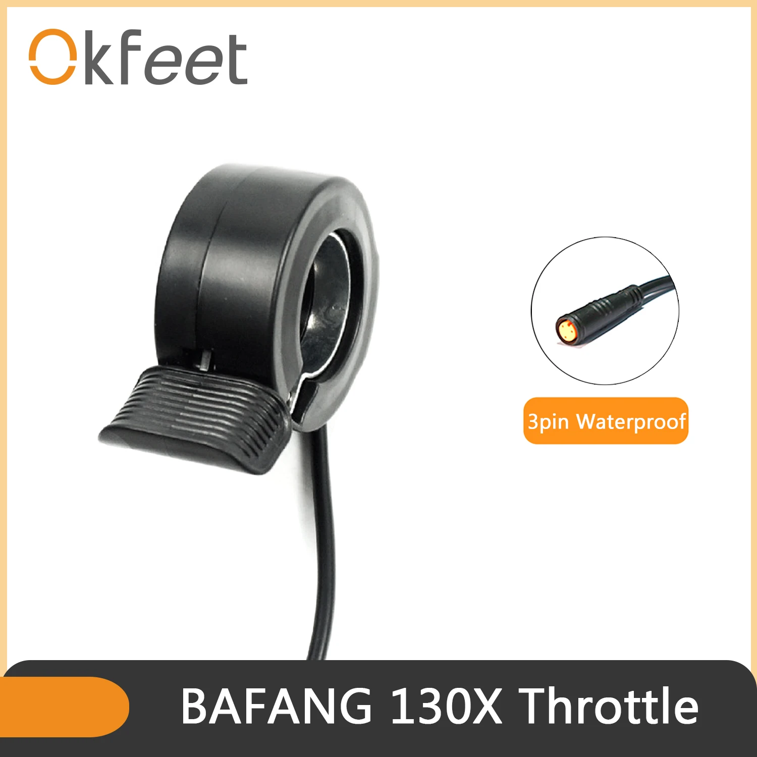 Деталь электровелосипеда Okfeet BAFANG Midmotor BBS01 BBS02 BBSHD 130X дроссельная заслонка для