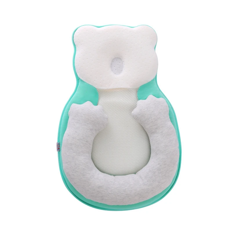 Baby Anti-roll Pillows Breathable Newborn Shaping Pillow Prevent Flat Head Sleep Positioner Cushion for Toddler Nest Bed | Мать и ребенок