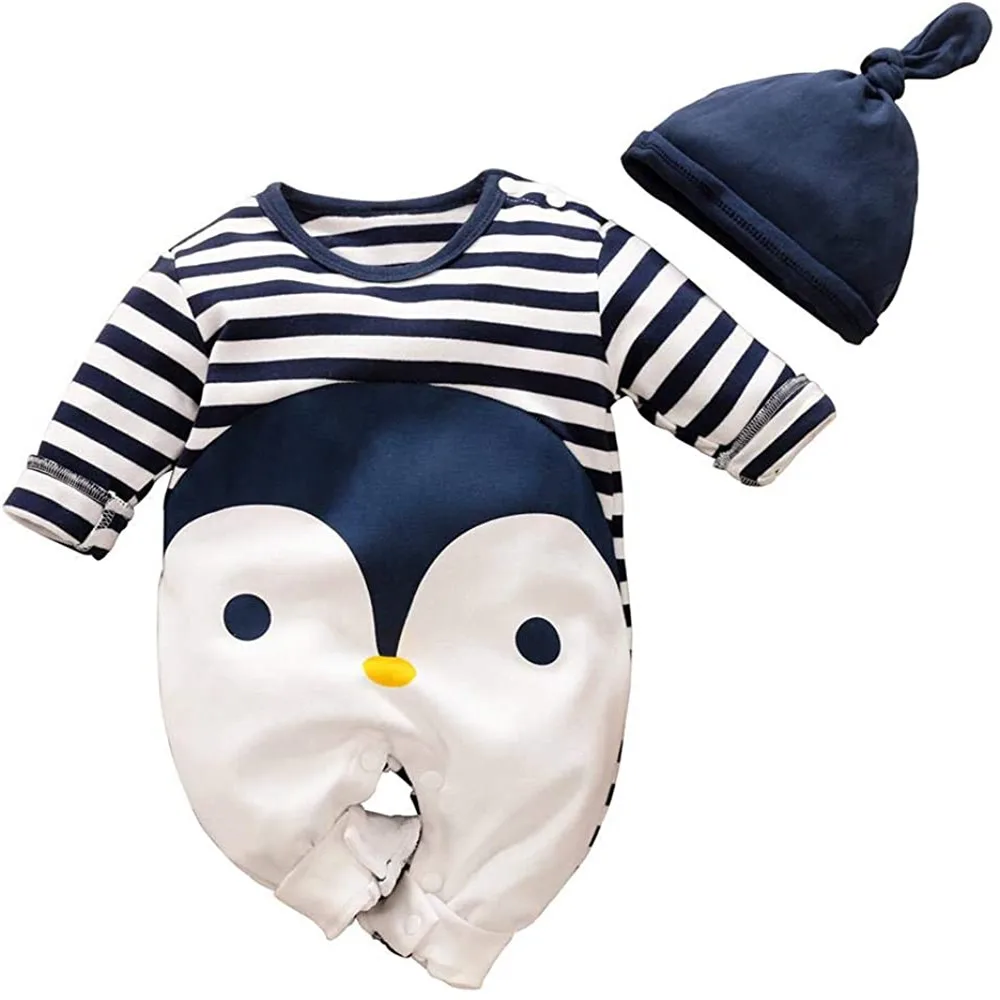 

Комбинезон для младенцев, маленьких мальчиков и девочек, хлопковый комбинезон с углублением, идеально подходит для повседневной детской од...