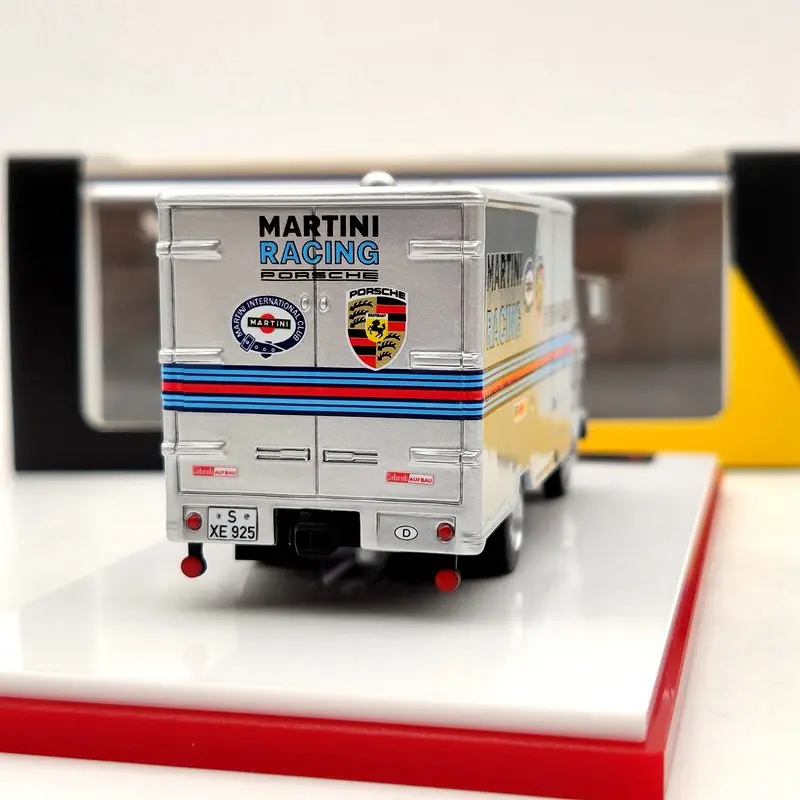 Скалемини 1:64 для M ~ cedes-B nz LP 608 Martini гоночные Резиновые модели Ограниченная серия