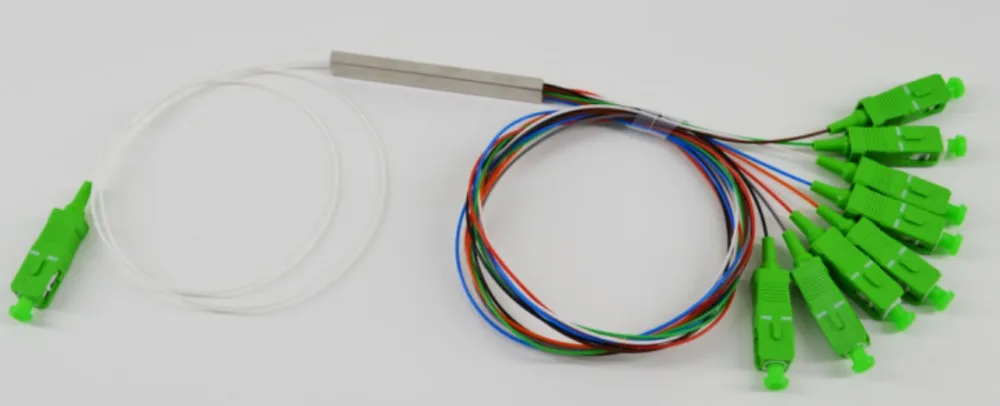 5 шт./лот плх оптический сплиттер SC APC 1X8 FTTH волоконно резак Оптическая муфта
