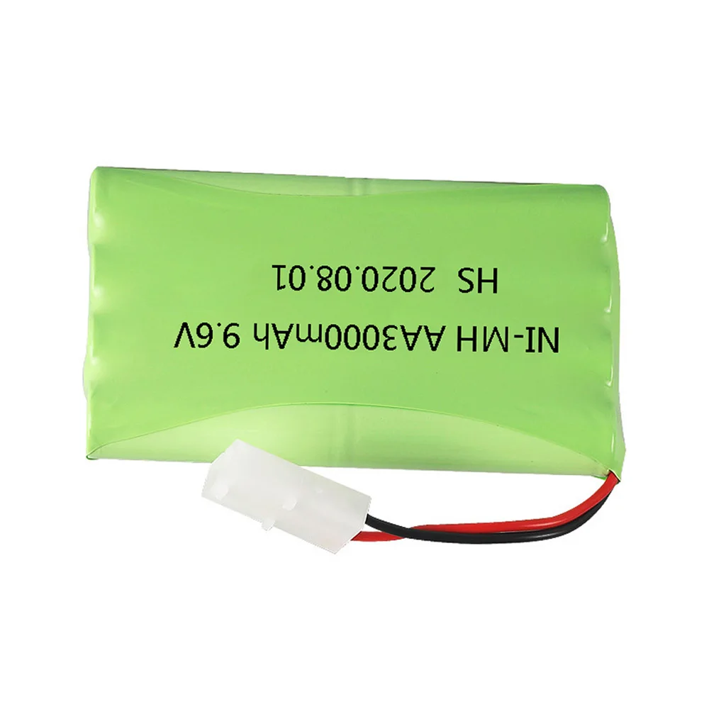 9 6 никель-металл-гидридный аккумулятор с напряжением Батарея штекером Tamiya для RC