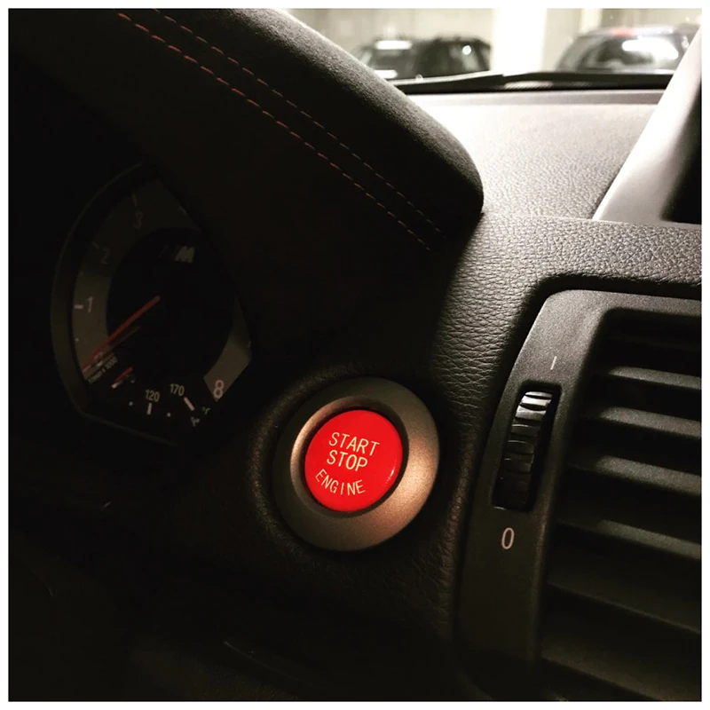 Кнопка запуска двигателя автомобиля сменная крышка переключатель остановки
