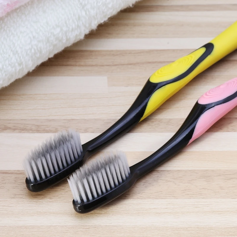 2 шт нано профессиональная взрослая бамбуковая зубная щетка заботится о ваших