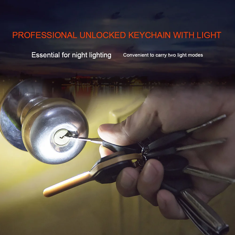 

Portable Mini LED Keychain Pocket Flashlight Keyring Light Flashlight Light Outdoor Lighting Home Lighting Tool