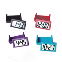 small self adhesive car desk clock electronic watch gauges digital lcd screen
