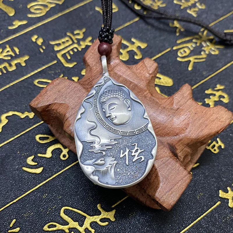 Ожерелье ручной работы унисекс бусы из Непала и буддизма Моринга ожерелье с