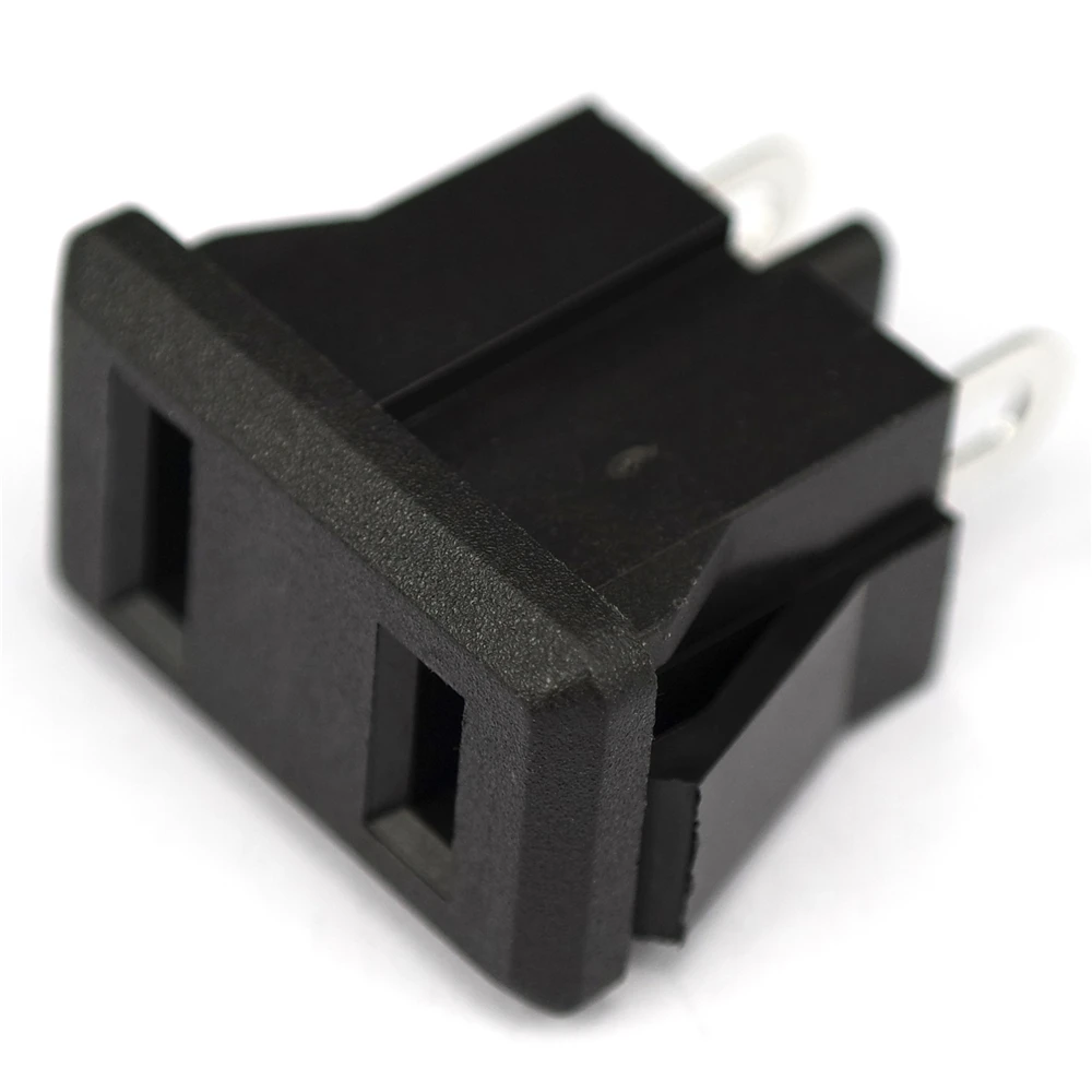 

5 шт. американская розетка 2 отверстия 15 А 125 в мини-розетка переменного тока разъем питания UL/CCC/VDE/KC/CQC 10 А 250 в США DB-14