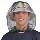 Воздухопроницаемая москитная сетка для лица, быстрая доставка, уличная рыболовная шляпа-зонт, Солнцезащитная шляпа с москитной сеткой для мужчин и женщин