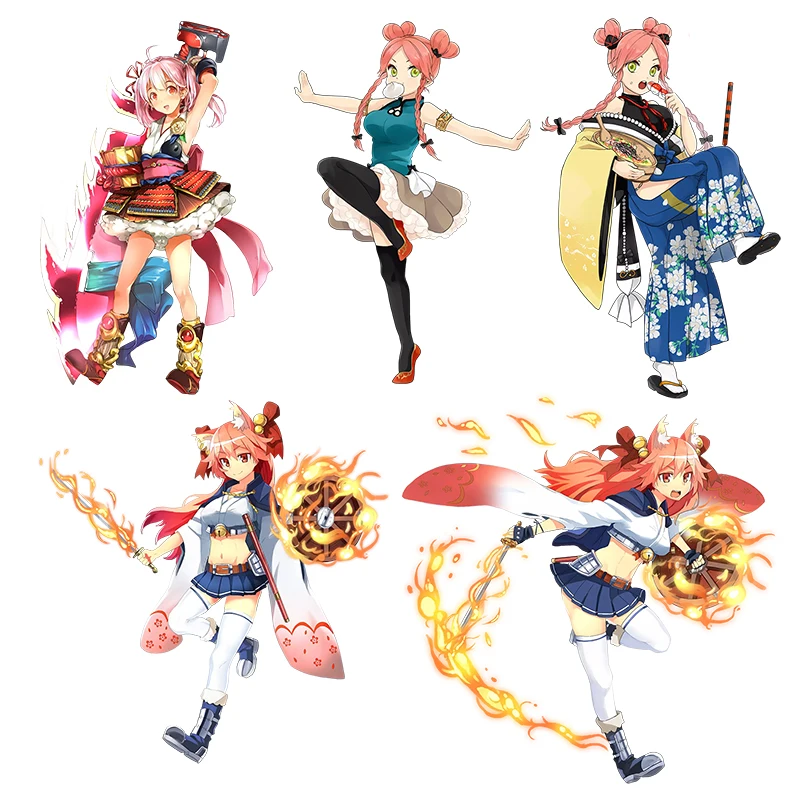 

CA52 YOKAI Вики водонепроницаемые фотообои для автомобиля капота ноутбука подарок мотоцикл милые девушки аниме наклейки