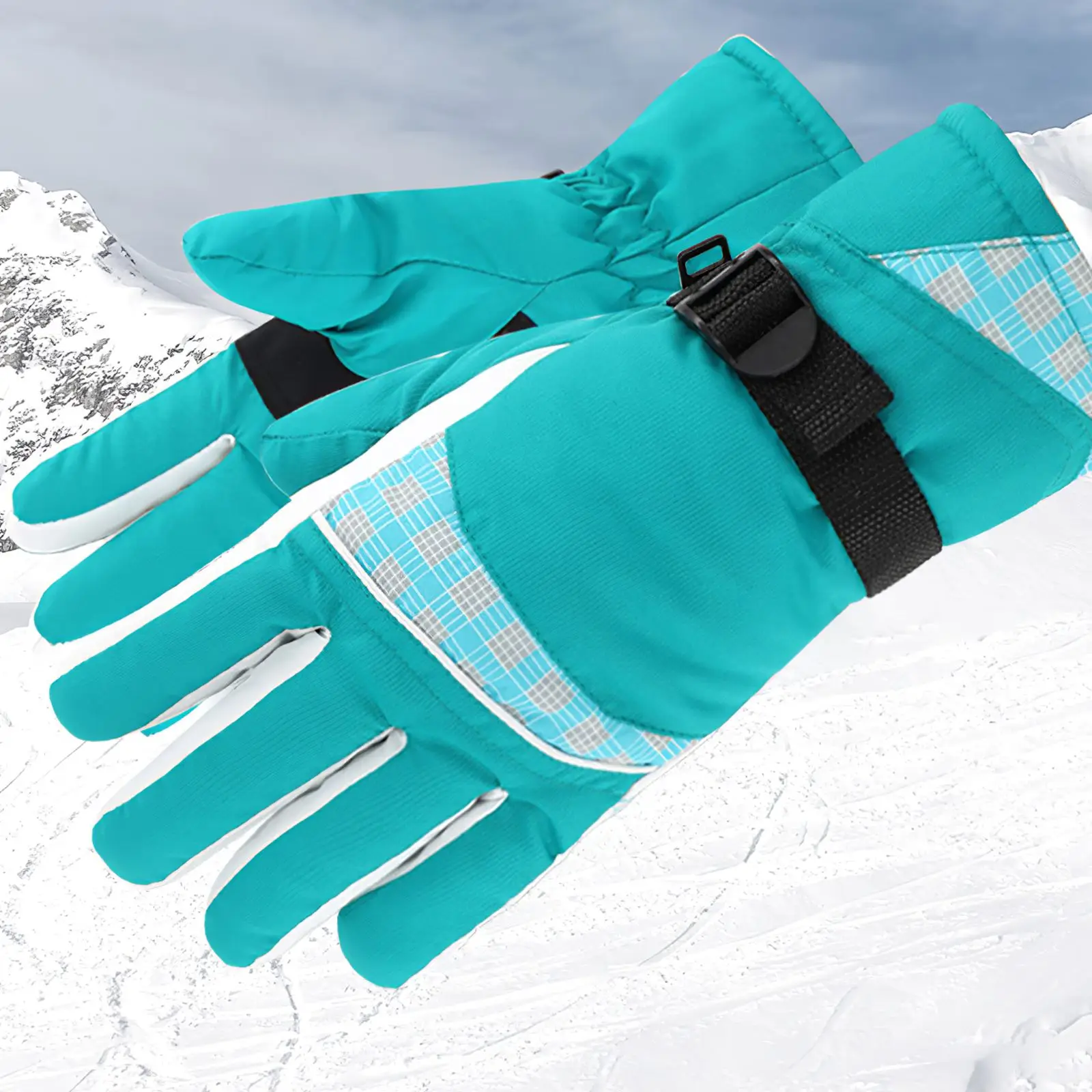 

Мужские и женские зимние велосипедные перчатки Snowbaord Sled, водонепроницаемые утепленные сверхлегкие ветрозащитные зимние перчатки