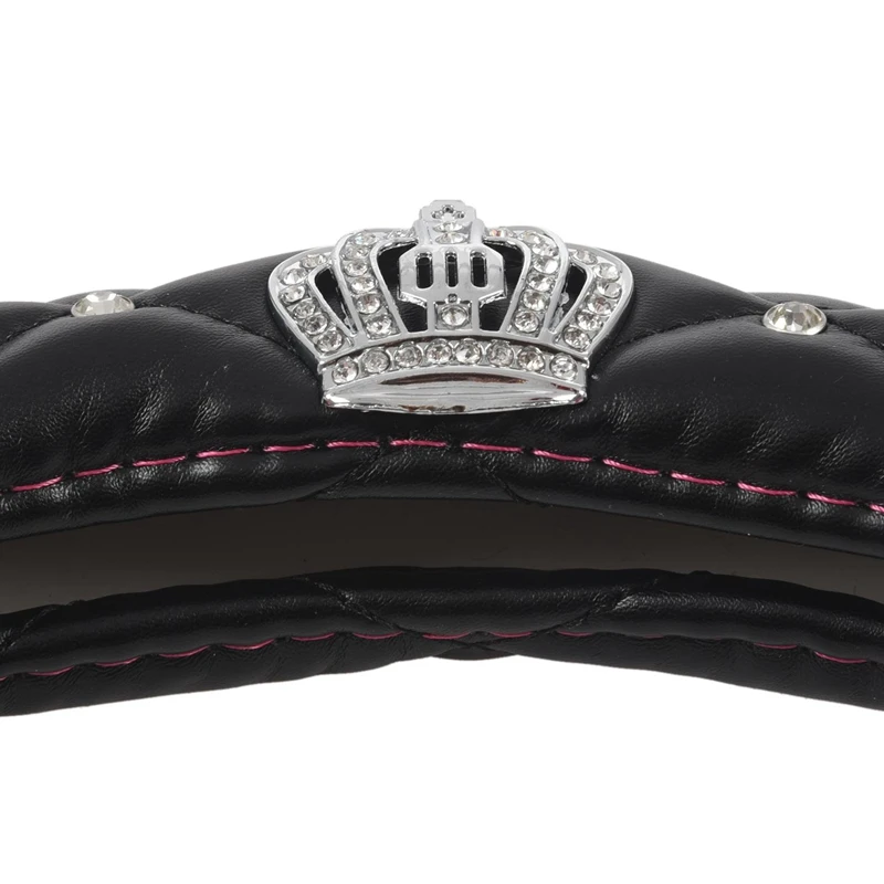 3 предмета в комплекте крышка: 1 шт. черный + красная роза из искусственной кожи