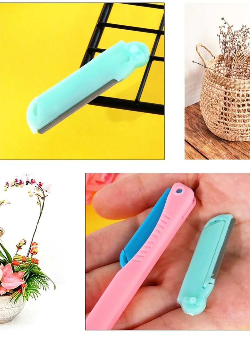 1 шт. синий триммер для бровей подмышек бритва волос красота лицо глаз