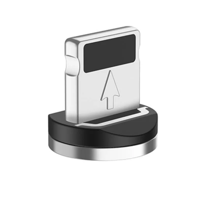 Течёт светящийся Магнитный кабель Micro usb type C адаптер для зарядки телефона Micro usb type-C магнитное зарядное устройство USB C для iphone samsung - Тип штекера: Only Plug