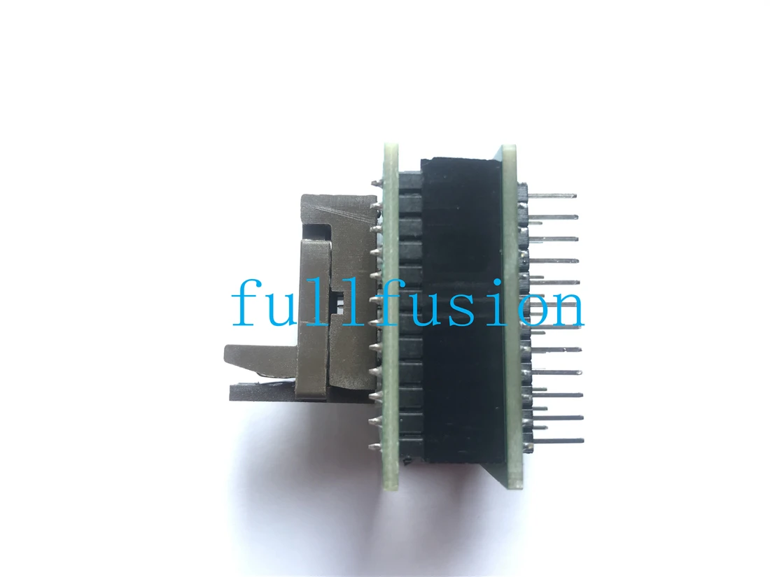 DFN6 к DIP программированию адаптер DFN6Pin 0 5 мм Шаг IC Размер корпуса 2x5мм QFN6 запись в