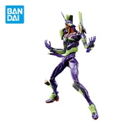 bandai original neon genesis evangelion 01 rg action figure assembly model toys collectible model ornaments gifts for children