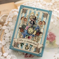 alice in wonderland playing cards high quality poker card game board games for adult family kid party games vintage toy gift