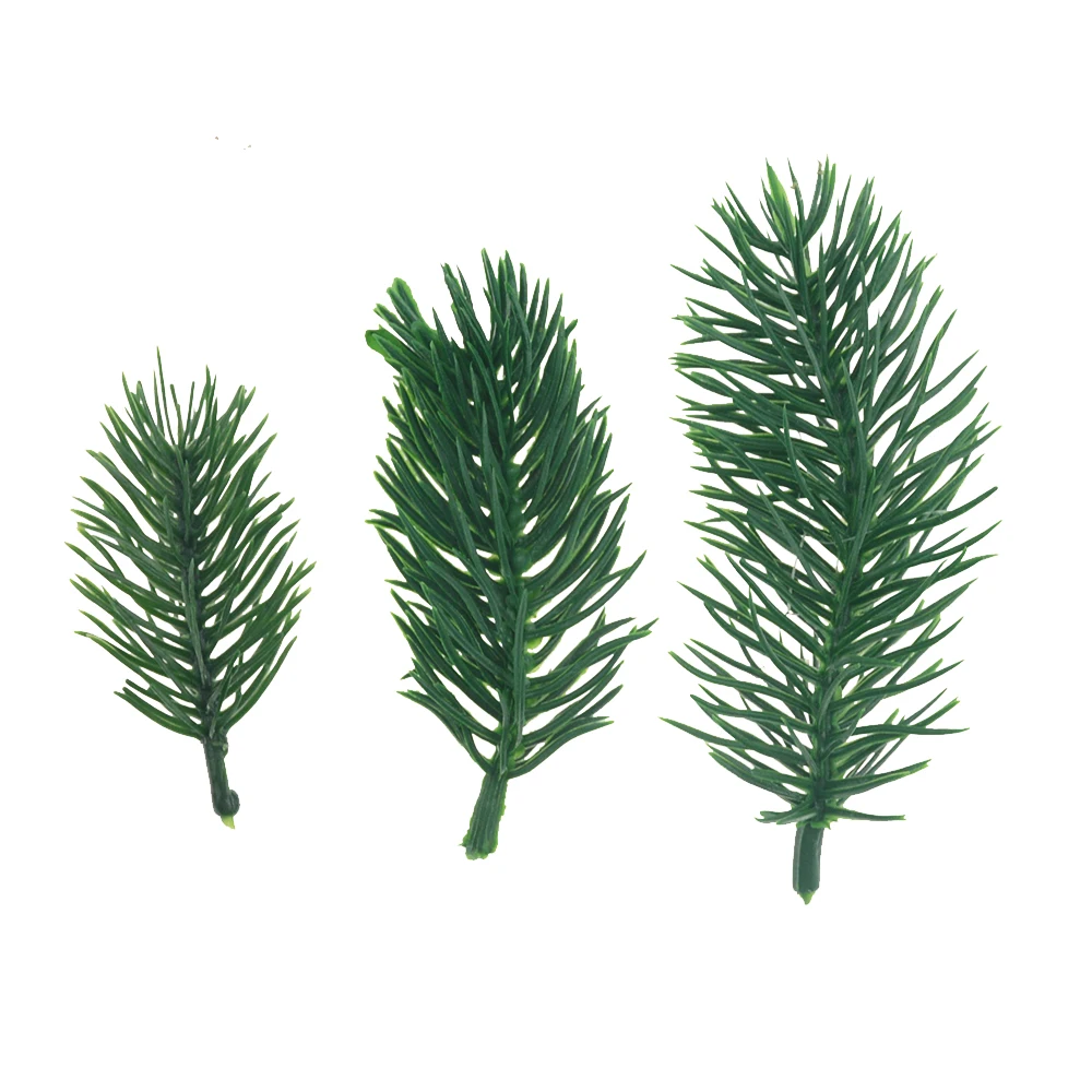 Искусственные сосновые иголки для украшения новогодней елки 10 шт. 6