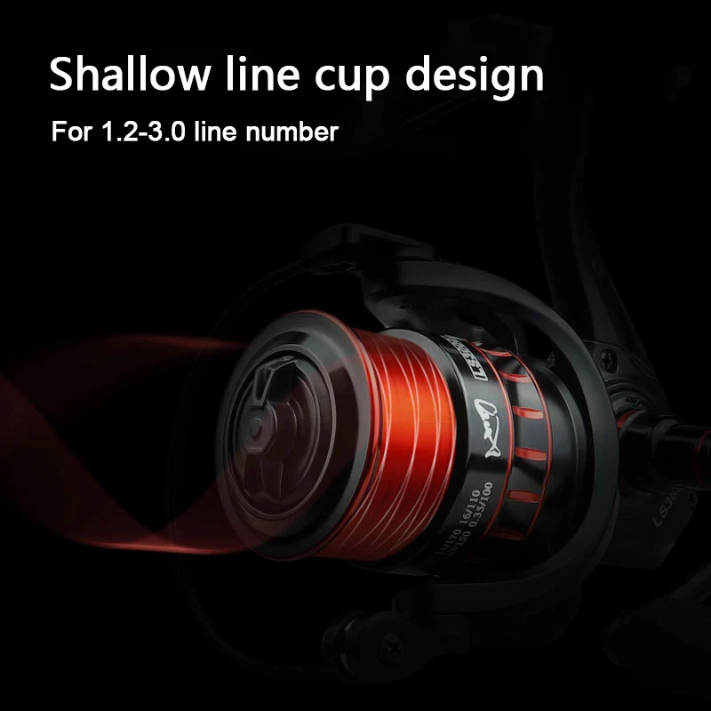 Катушка для спиннинга LS серии 2000-3000 максимальная нагрузка 5 кг | Спорт и