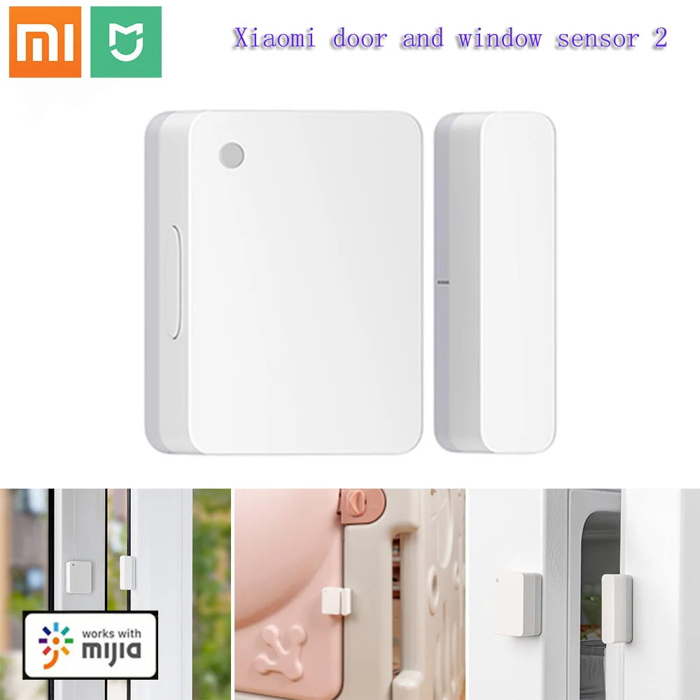 100% Оригинальный Интеллектуальный мини датчик окон и дверей Mijia Xiaomi MI для умного