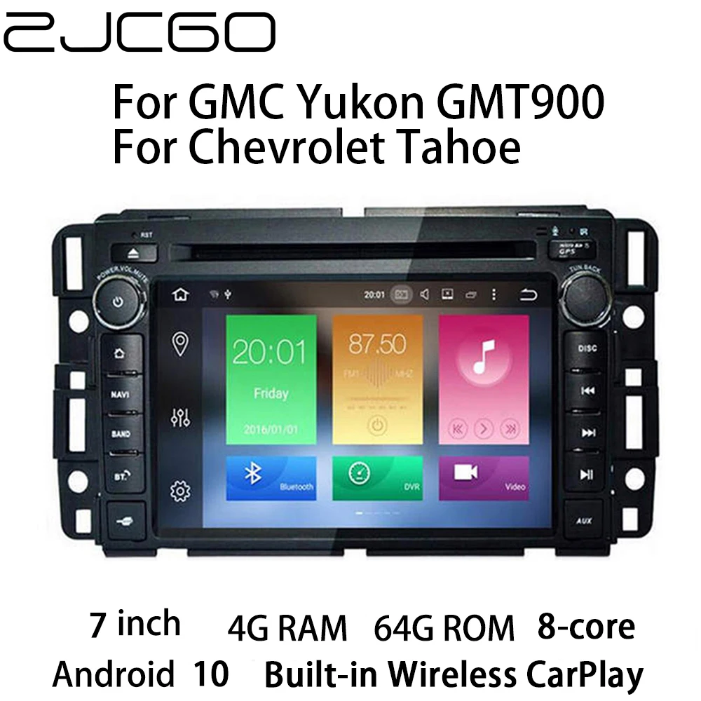 

Car Multimedia Player Stereo GPS DVD Radio Navigation Android Screen for GMC Yukon for Chevrolet Tahoe GMT900 2007~2014
