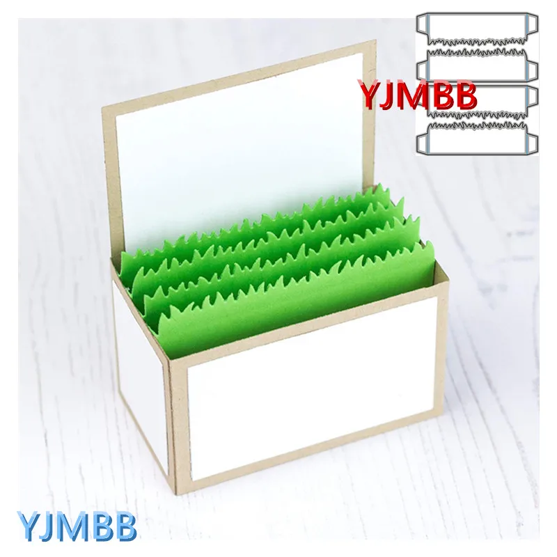 

YJMBB 2021 New Beautiful Box Decoration #1 Metal Cutting Dies Scrapbooking Album Paper 3D DIY Card Craft Embossing Die Cuts