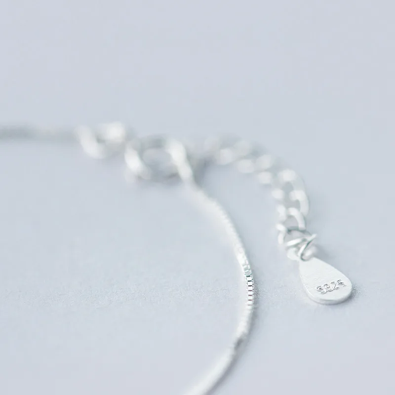 TrustDavis 100% Стерлинговое Серебро 925 пробы Модные женские ювелирные изделия