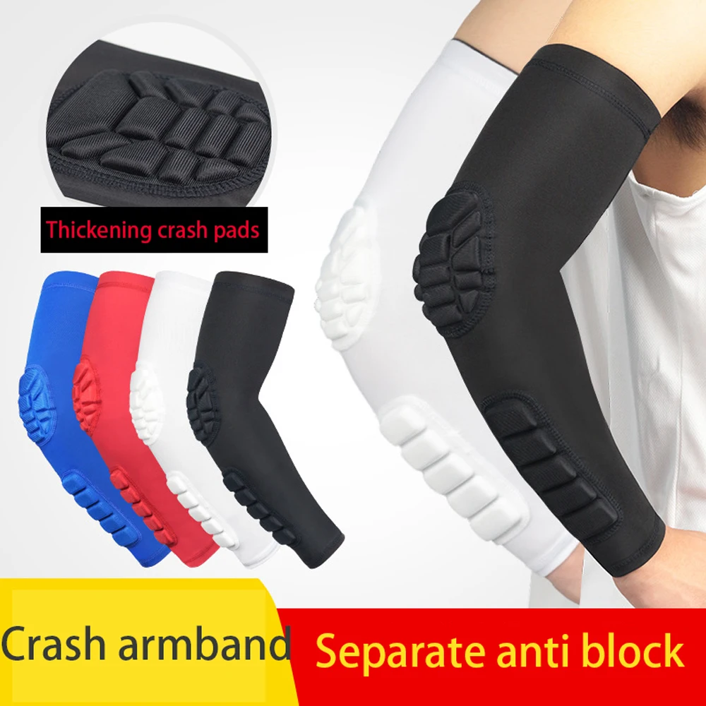 

1Pcs Sports Elbow Joint Anti-Collision Compression Arm Guard Sleeves Outdoor Basketball Football Badminton Protective Gear2020
