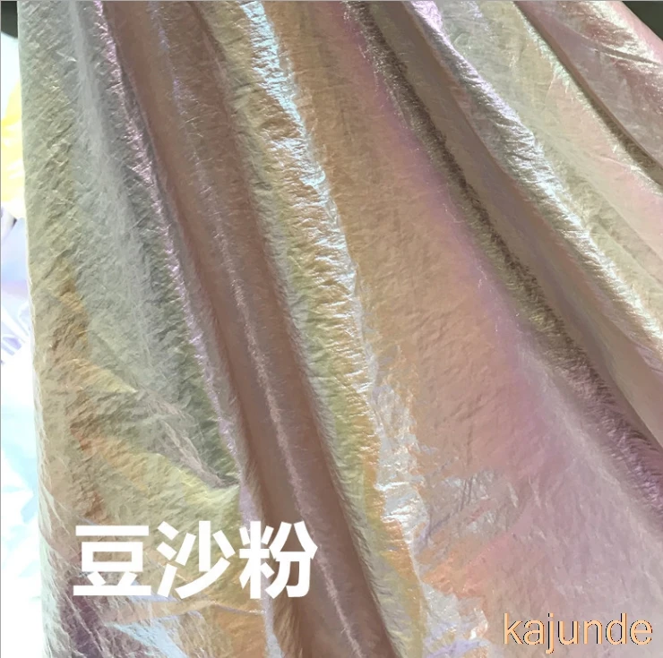 Перламутровый пуховик износостойкая металлическая блестящая кожа с