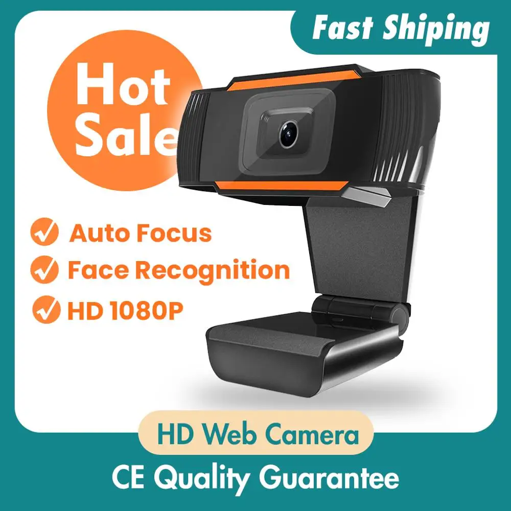 

1080P Webcam USB2.0 Computer Network Live Camera Network Camera Free Drive USB Cam Hd Camera With Mic Web Camera for Computer