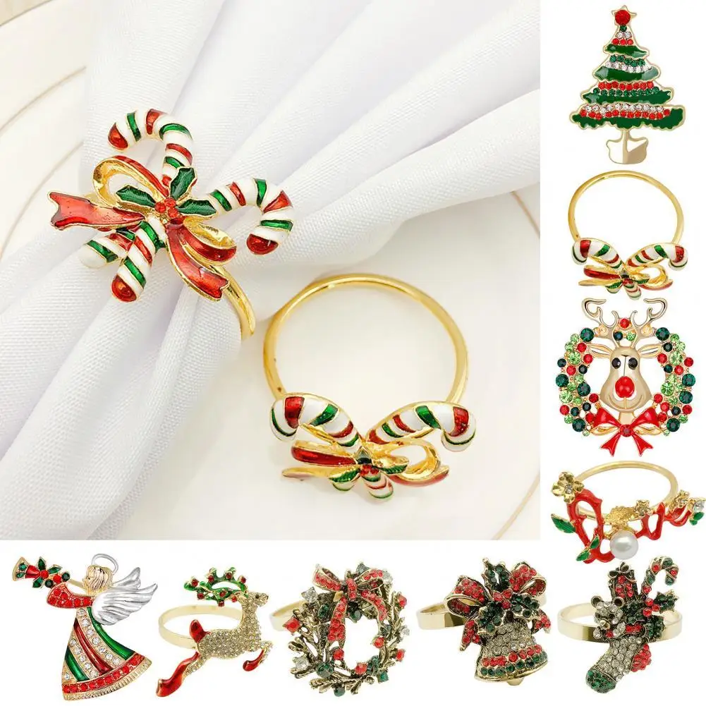 

Useful Towel Buckle Exquisite Ornament Wedding Table Decoration Napkin Ring Table Decor Buckle