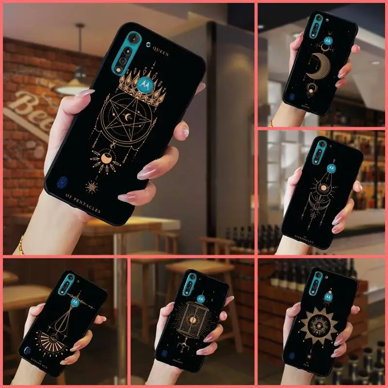 

Tarot Cards Tattoo pattern Phone Case For Xiaomi Redmi note 7 8 9 t max3 s 10 pro lite cover funda coque shell