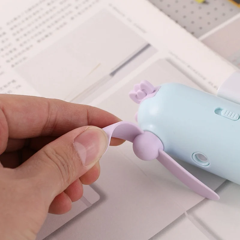 Портативный мини-вентилятор USB Регулируемый рычаг ручной маленький вентилятор с