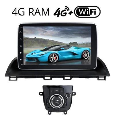 Axela 4G SINOSMART поддержка 4G sim-карты DSP 2G/4G ram Android 8,1 автомобильный gps-навигатор плеер для Mazda 3 Axela- CX-4 - Цвет: Axela 4G