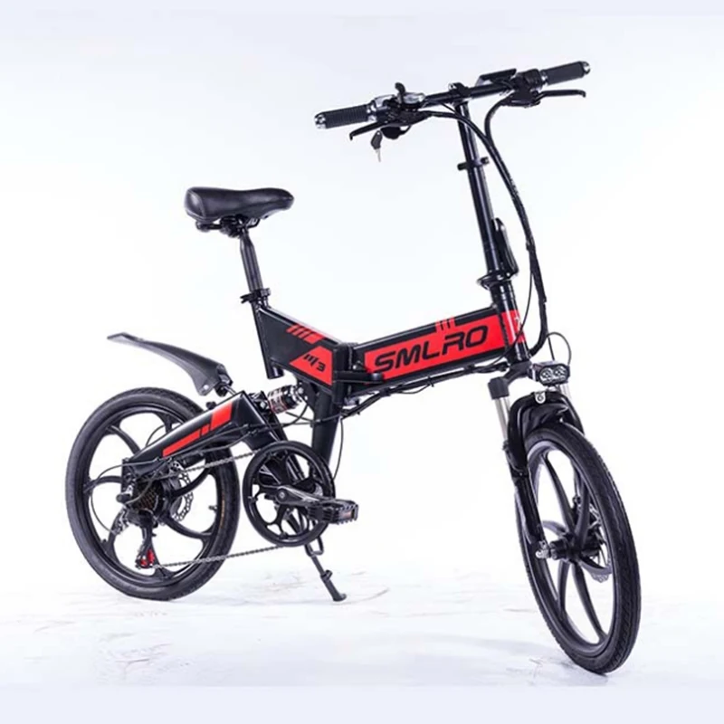 Electric Bicycle Assisted Mountain Folding Bike 36v 10AH 350W Powerful 20Inch Double Disc Brake Electric vehicle men women