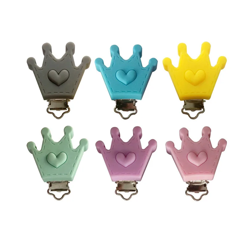 1 шт. силиконовый зажим для соски младенцев в форме Микки держатель металлические