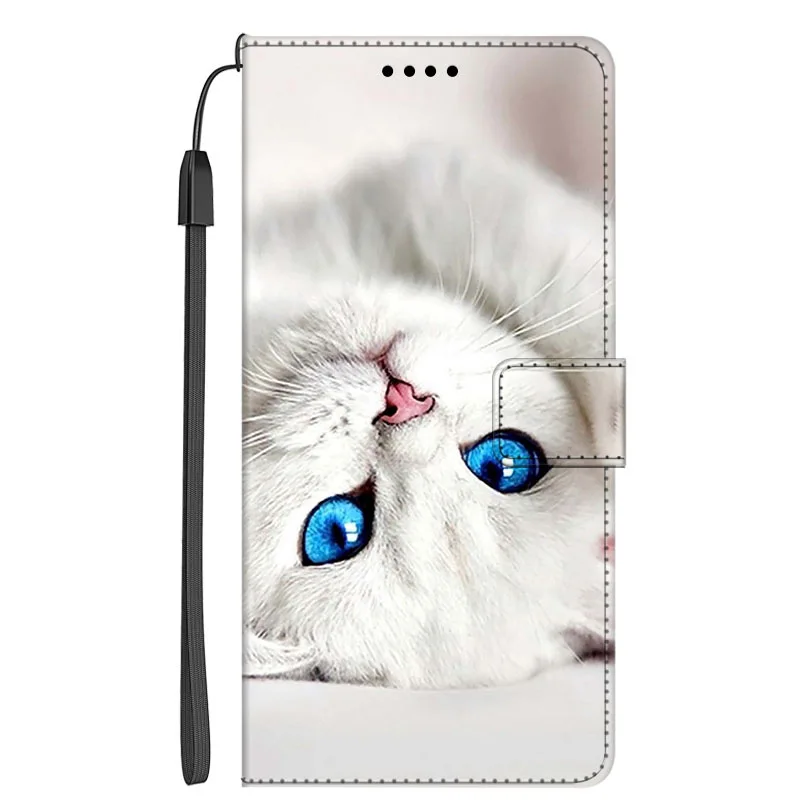 Магнитный кожаный чехол для Huawei P40 Lite кошелек с откидной крышкой держатель карт