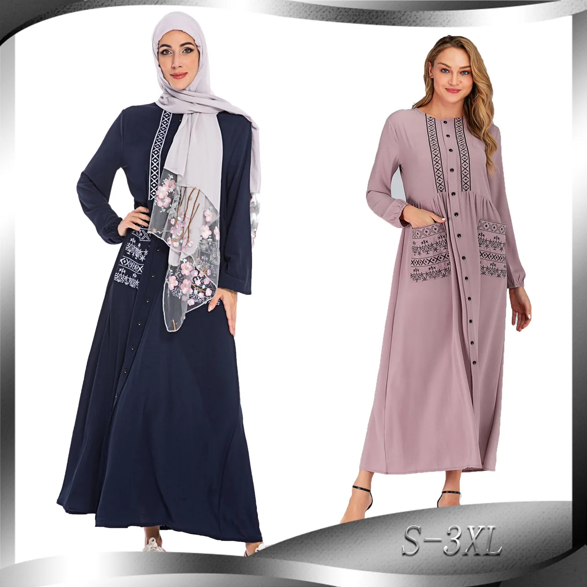 Женское шифоновое платье с пузырьками, свободное Повседневное платье в арабском, турецком, мусульманском стиле, Средний Восток, 2021
