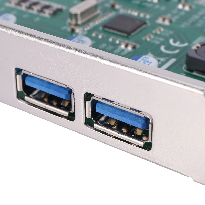 

SRAPCI033 Expansion Card, 4-Port Pci-E to USB 3.0 Adapter Card Supports Usb Hot Plug Function, Supports Windows System