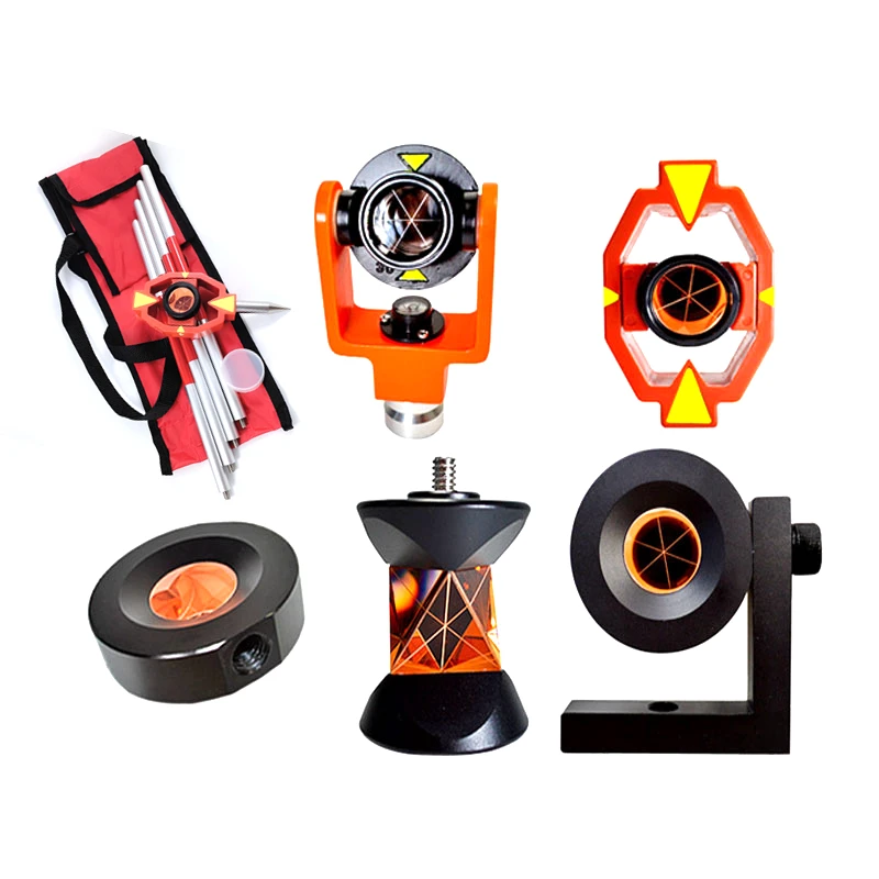 Prisma Brandnew da Barra de l para o Prisma Total das Estações de Leica Mini com Polos Prisma Grz101 Gmp101 de 360 Graus Que Examina Prismas 17.5 Mm30 Peças e acessórios p/ instrumentos