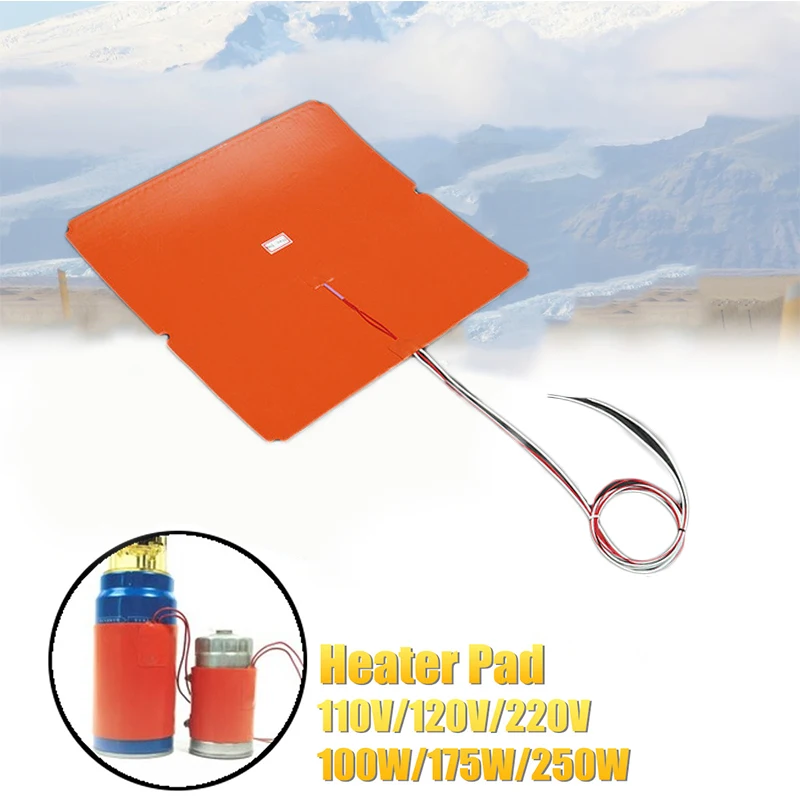 

Silicone Heater Mat Pad 330x330mm 750W Upgrade Silicone Heater For Tronxy X5S Printer Heat Bed Silicone Rubber Heater Bed
